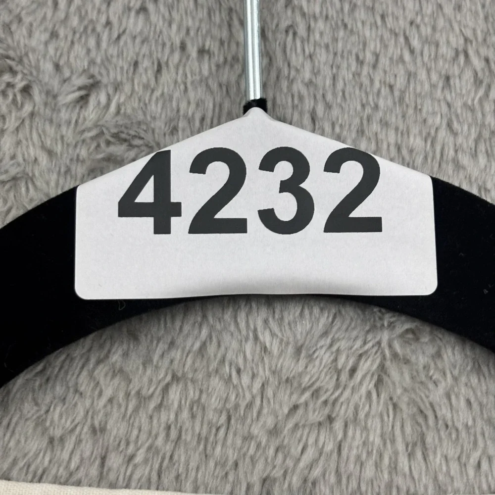 VTG Fitigues Waffle‎ Knit Zip Up Sweater Jacket Womens S Beige Comfy Loungewear - Picture 14 of 14